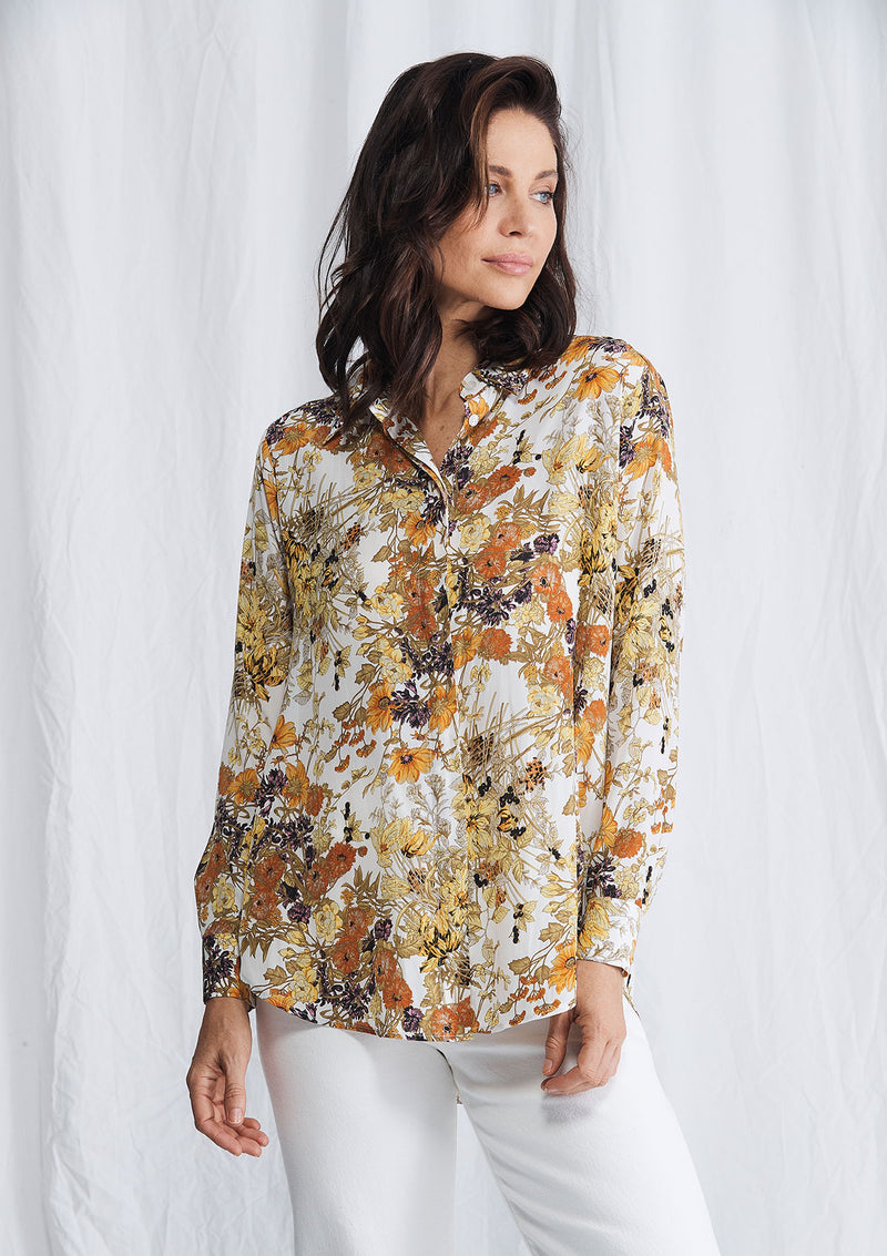Mela Purdie Love Me Floral Soft Shirt