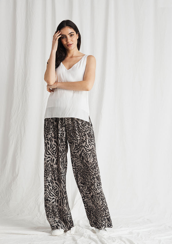 Mela Purdie Tigress Print Maxi Explorer Pant