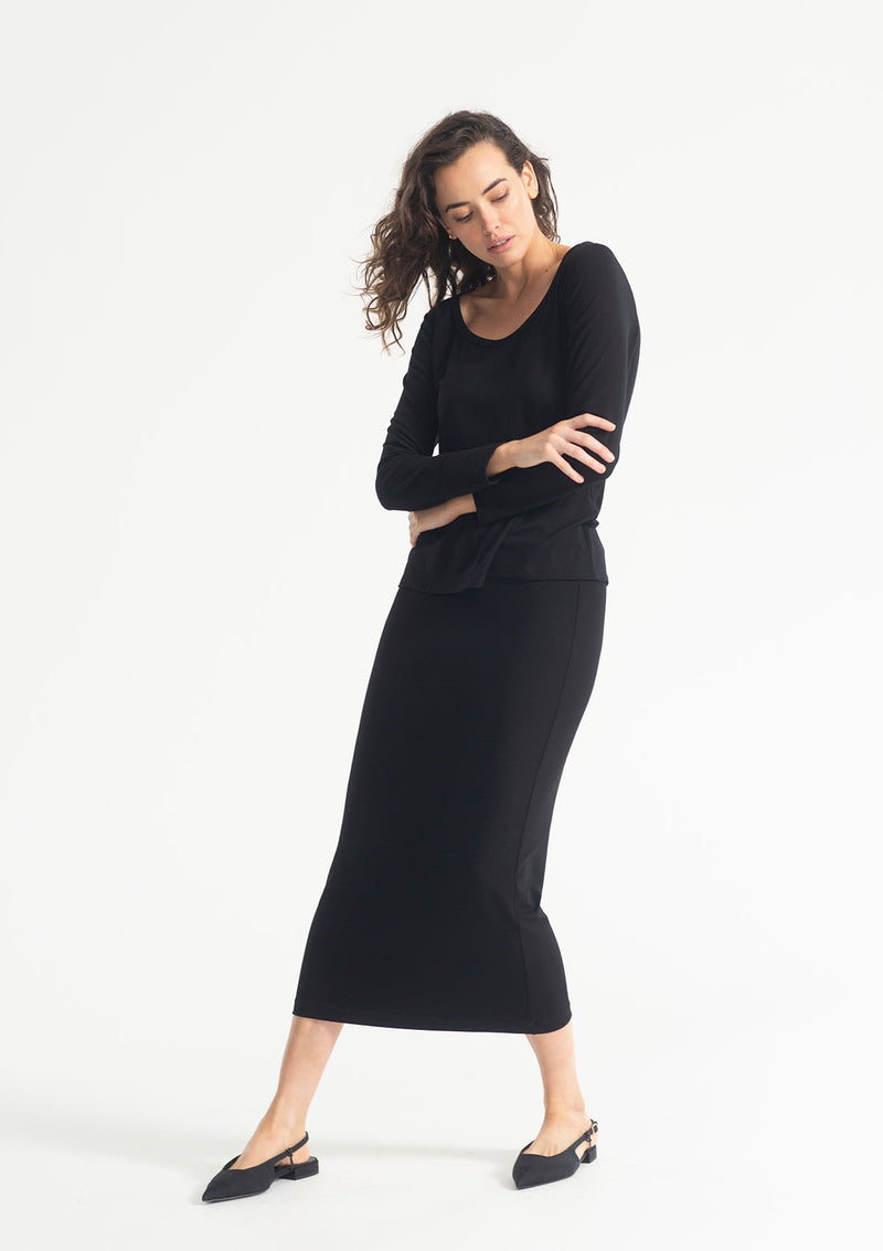 Mela Purdie Matte Jersey Barre Top