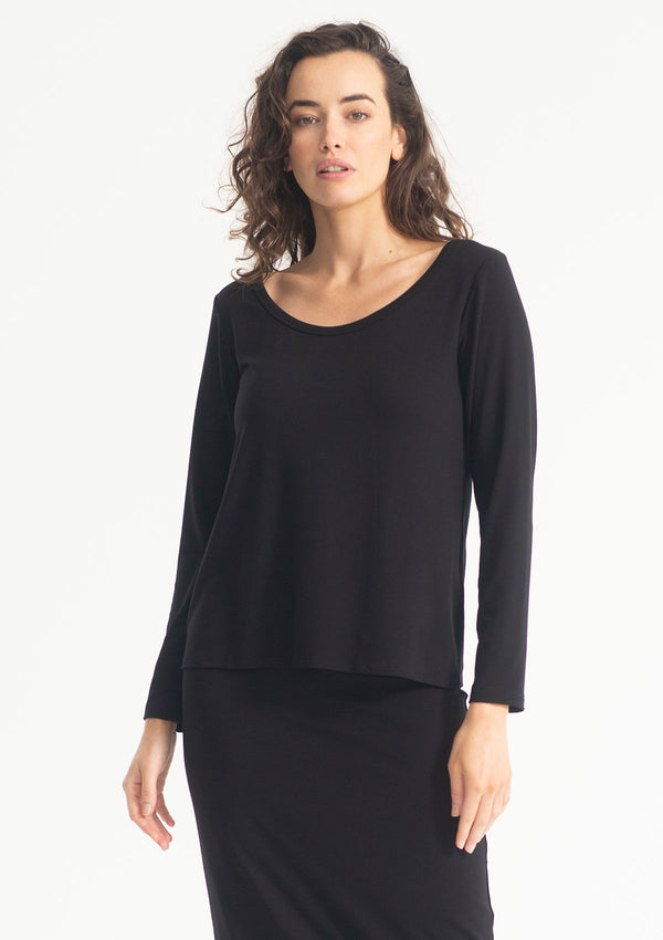 Mela Purdie Matte Jersey Barre Top
