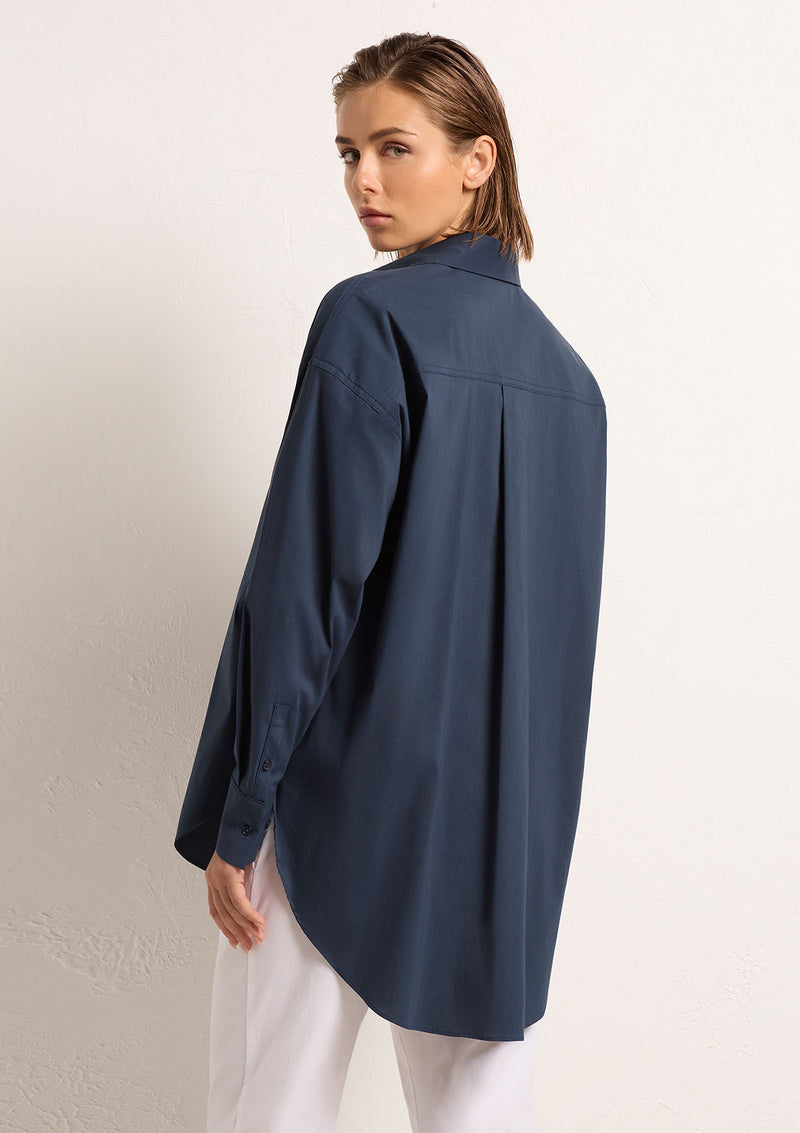 Mela Purdie Microprene Relaxed Pocket Shirt