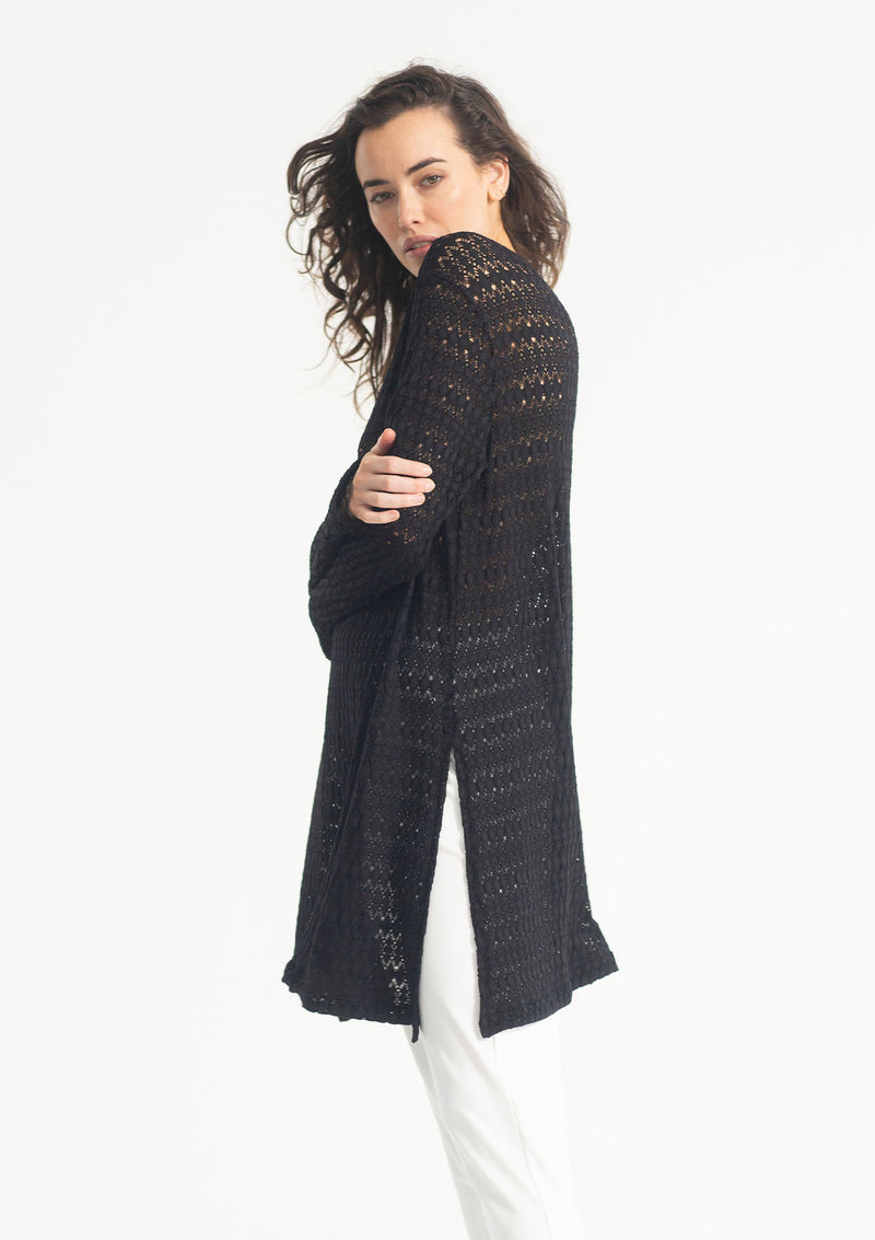 Mela Purdie Crochet Lace Maxi Sweater (AVAILABLE ONLY IN THE COLOUR HESSIAN)