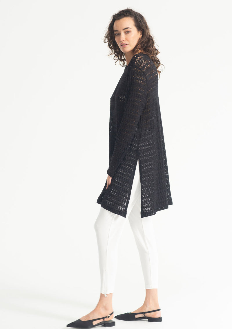 Mela Purdie Crochet Lace Maxi Sweater (AVAILABLE ONLY IN THE COLOUR HESSIAN)