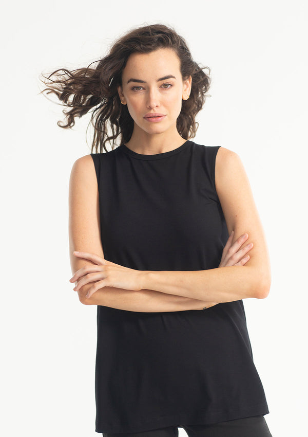 Mela Purdie Matte Jersey Trench Tank