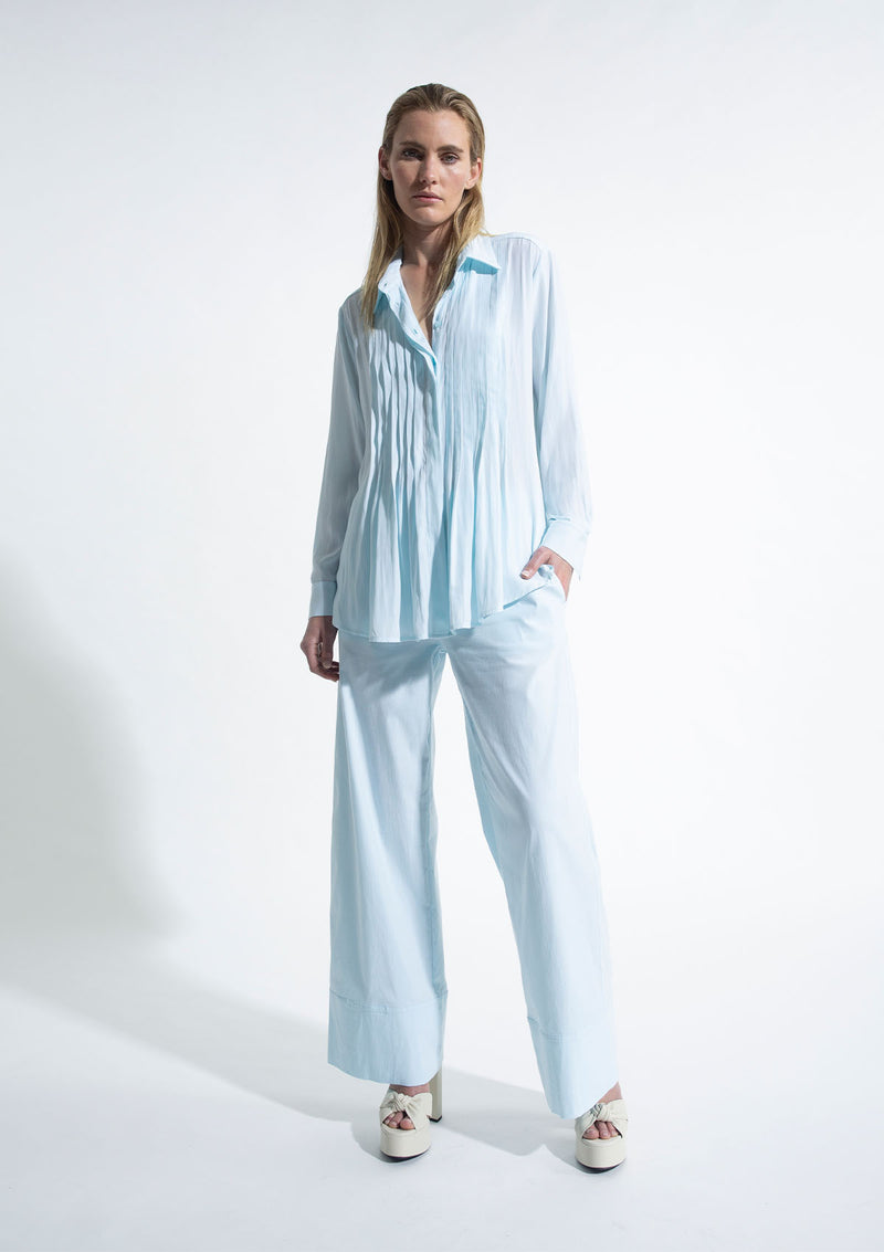 Mela Purdie Mache Pencil Pleat Shirt