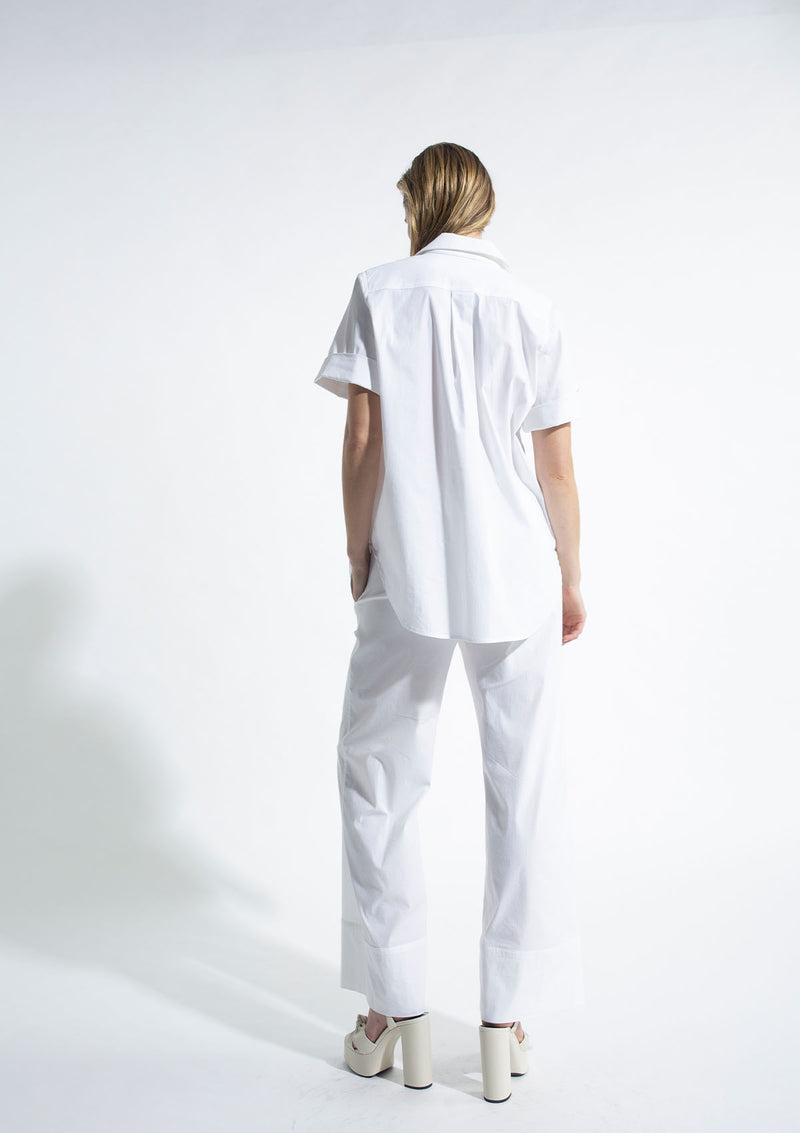 Mela Purdie Microprene Cuff Slv Shirt