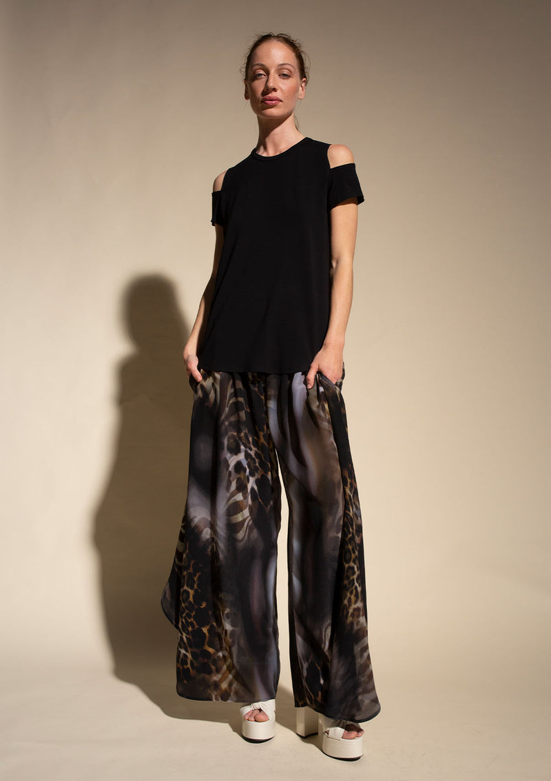 Mela Purdie Matte Jersey Slash Shoulder T