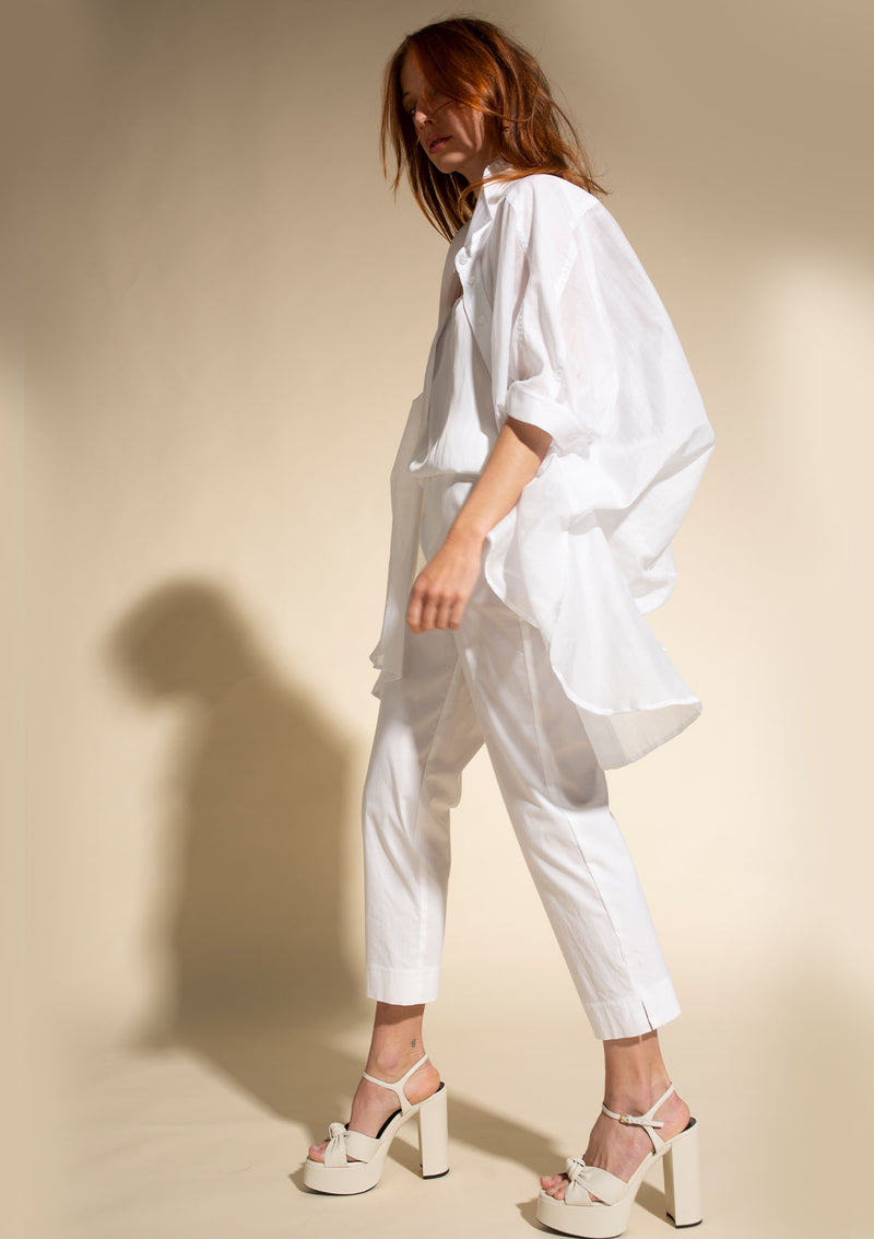 Mela Purdie Silk Cotton Voile Havana Blouse