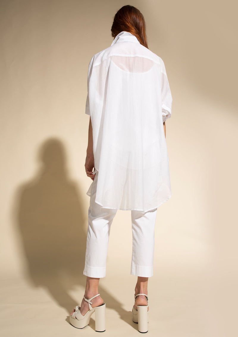 Mela Purdie Silk Cotton Voile Havana Blouse