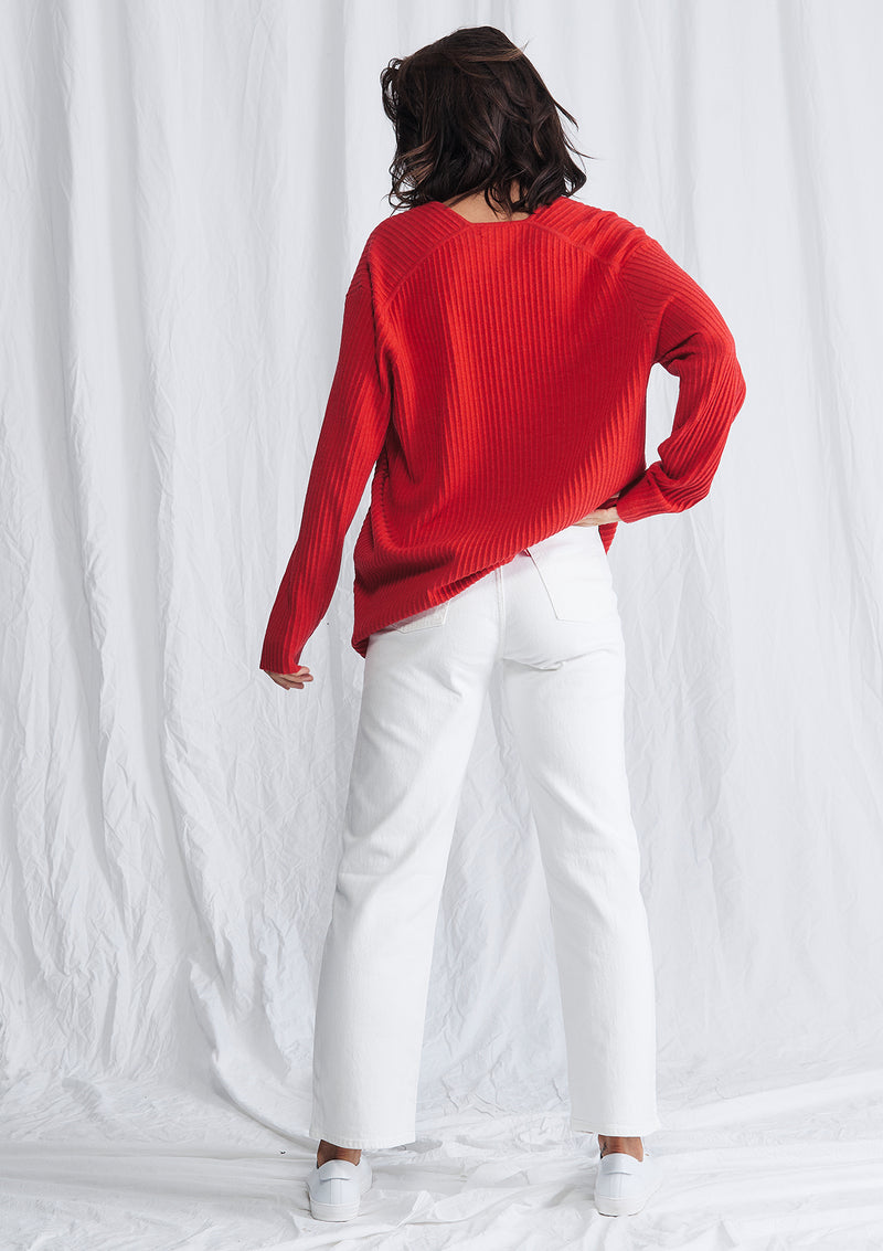 Mela Purdie Merino Wool Ottoman Sweater