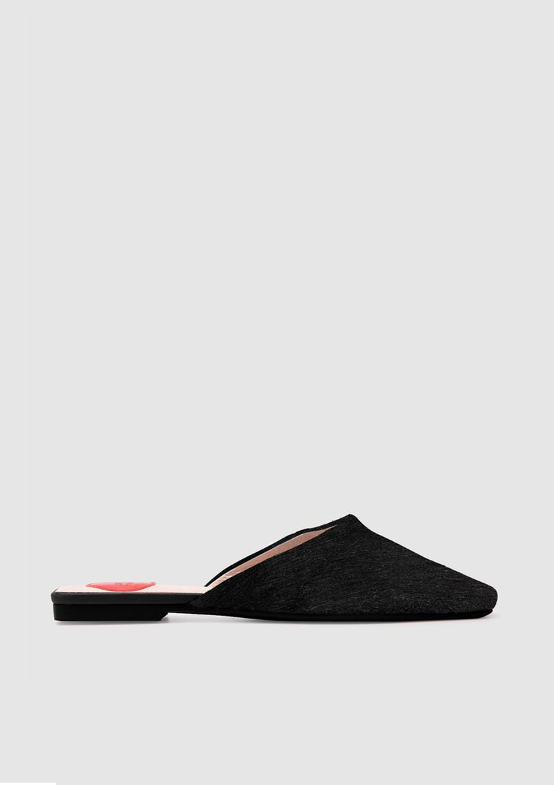 Zoe Kratzmann Impel Black Pony Mule