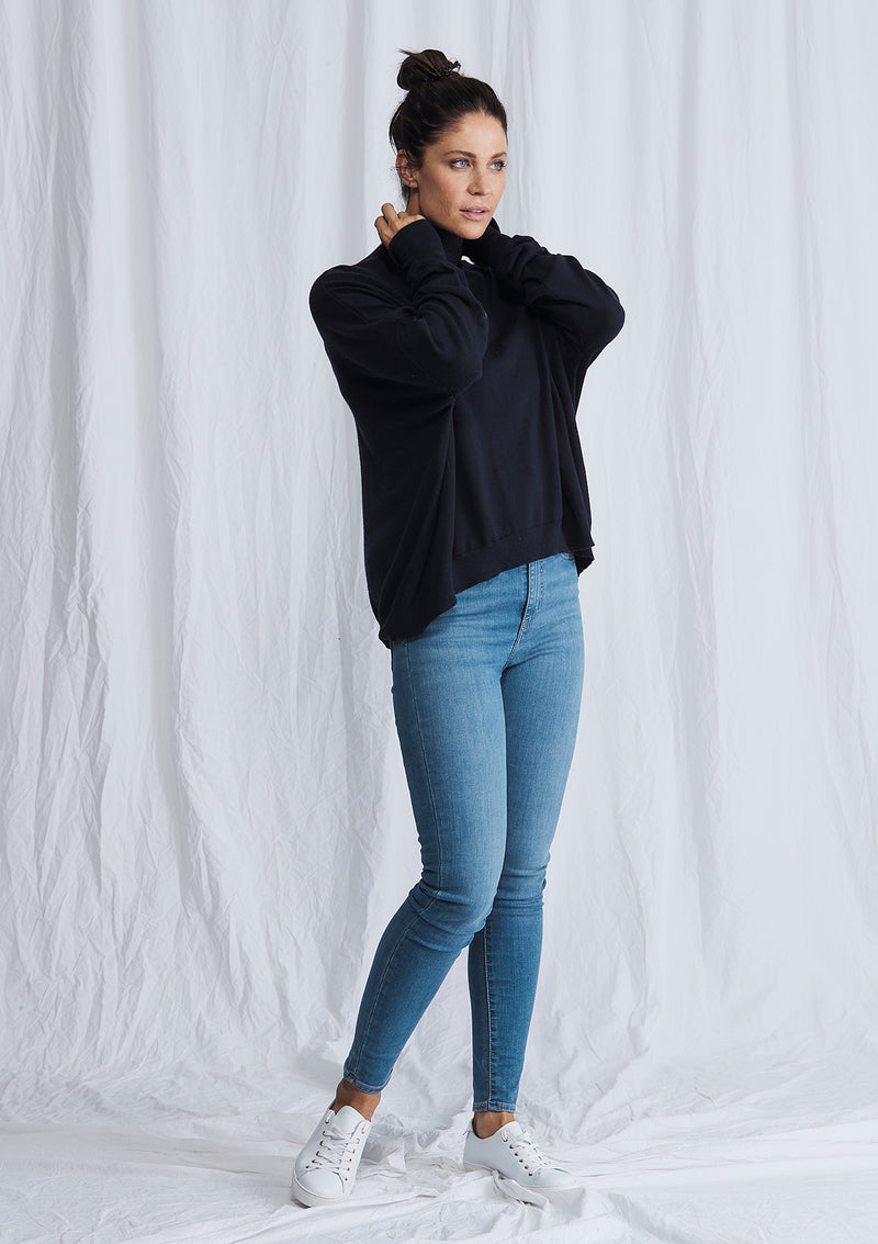 Alessandra A Polo Bay Sweater