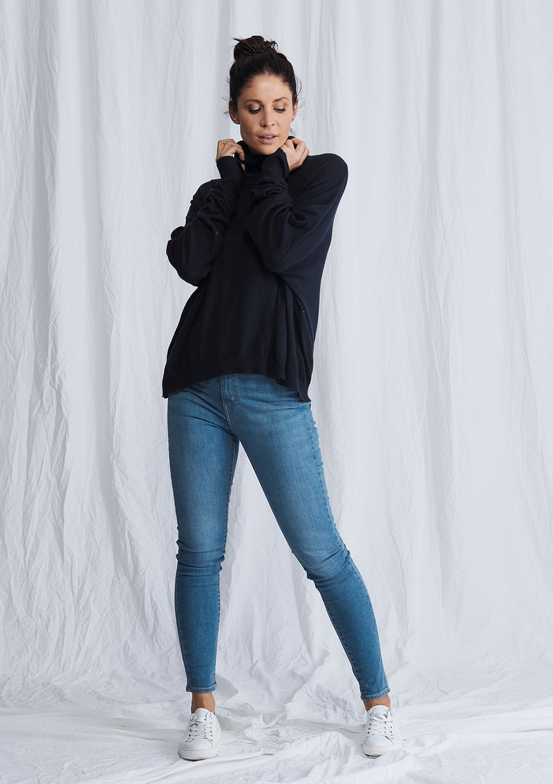 Alessandra A Polo Bay Sweater