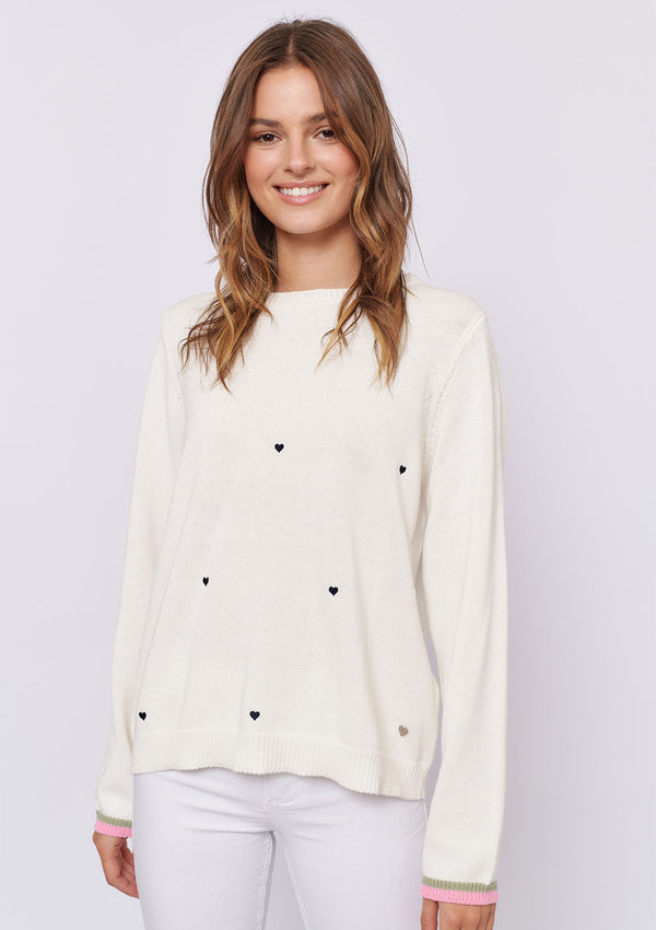 Alessandra Sweetheart Sweater