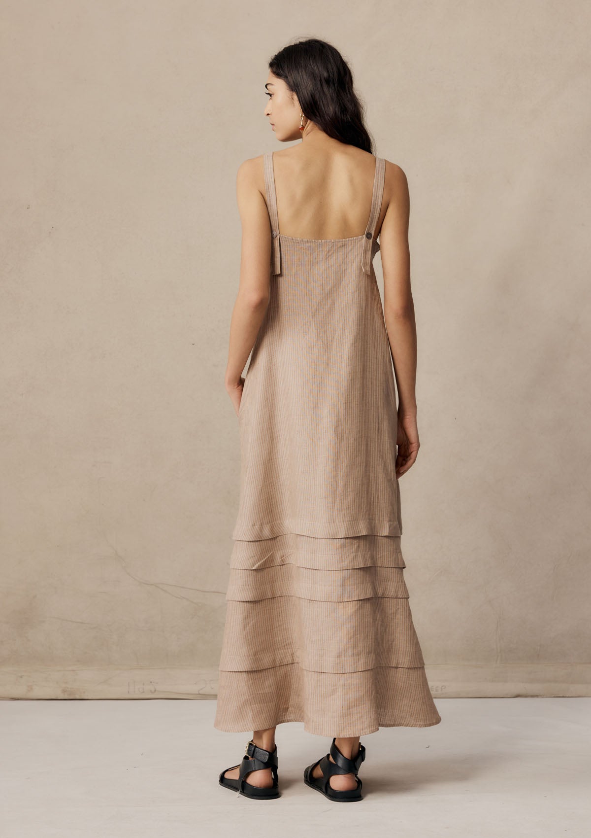 marle brown dress Sartoria Mini Dress | Chocolate Marle Brown