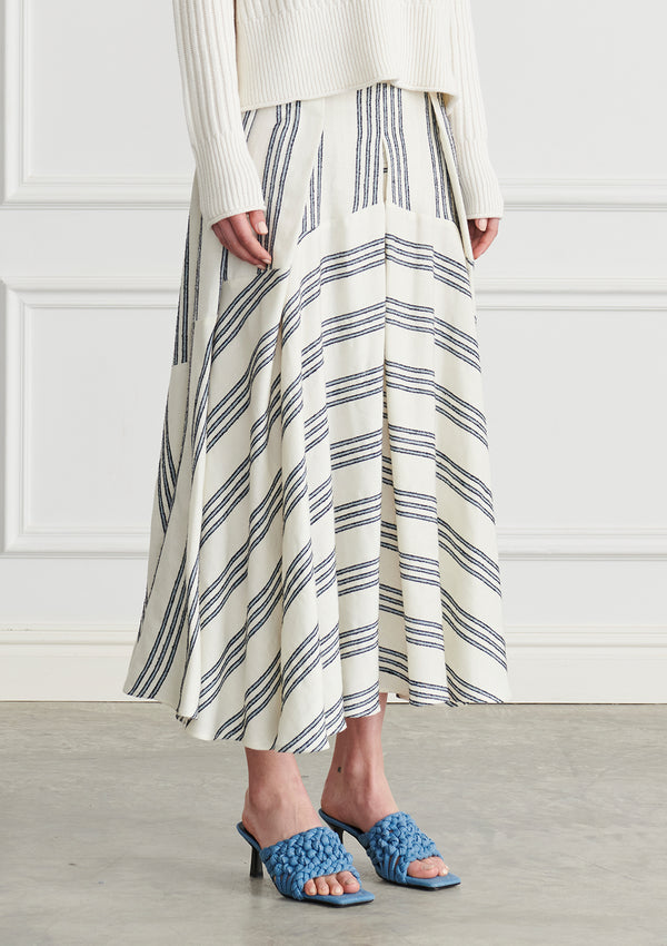 Apartment Clothing Bowie Pleated Maxi Skirt