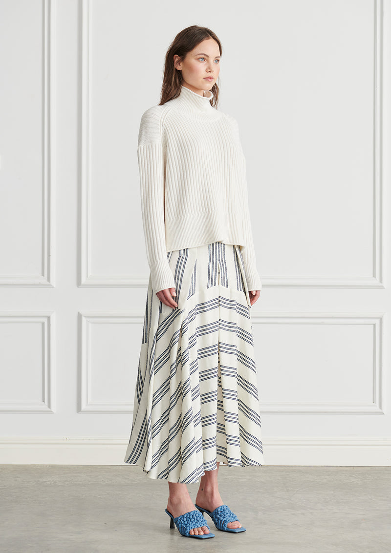 Apartment Clothing Bowie Pleated Maxi Skirt