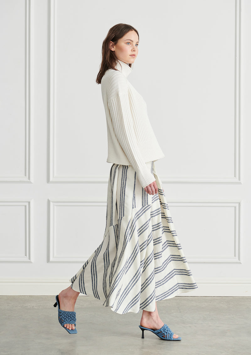 Apartment Clothing Bowie Pleated Maxi Skirt