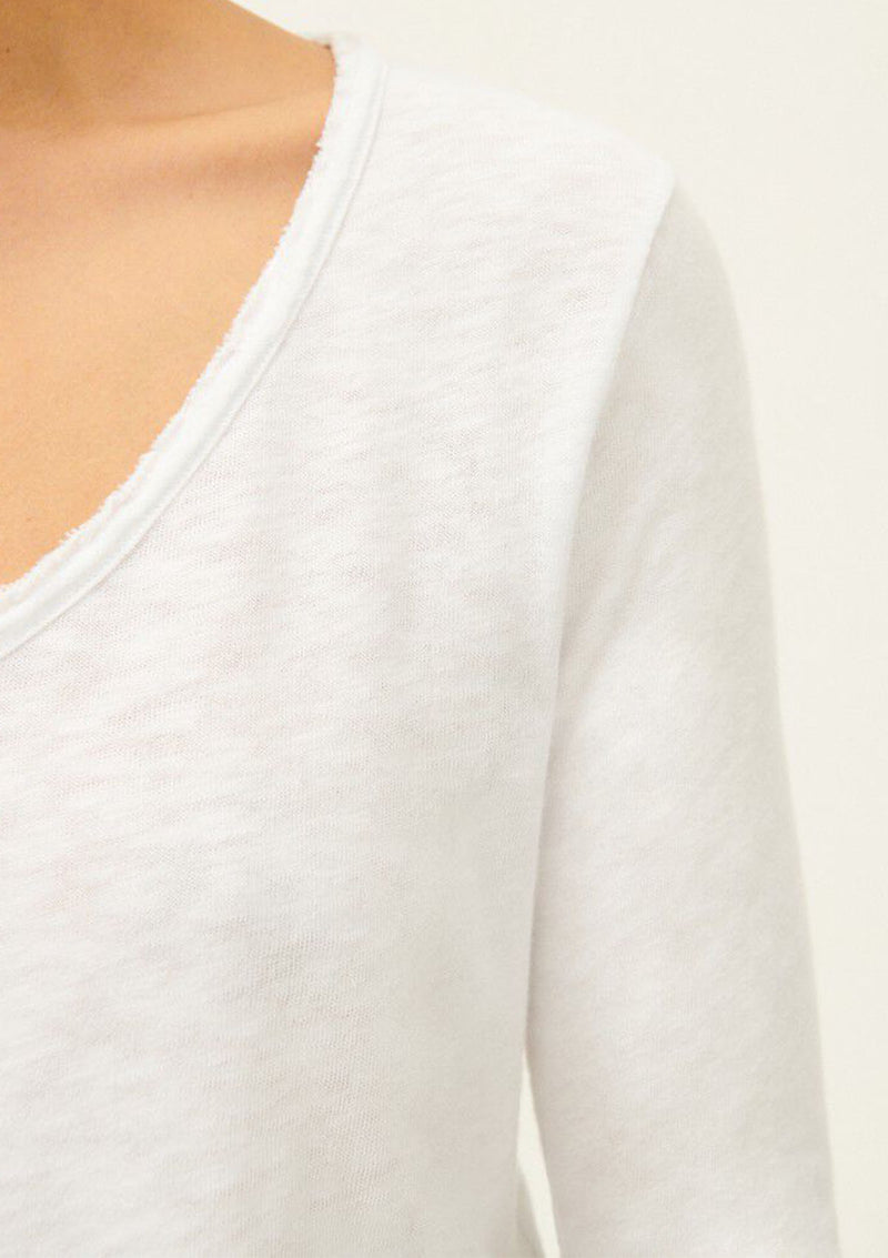 American Vintage Sonoma L/S V-Neck T-Shirt