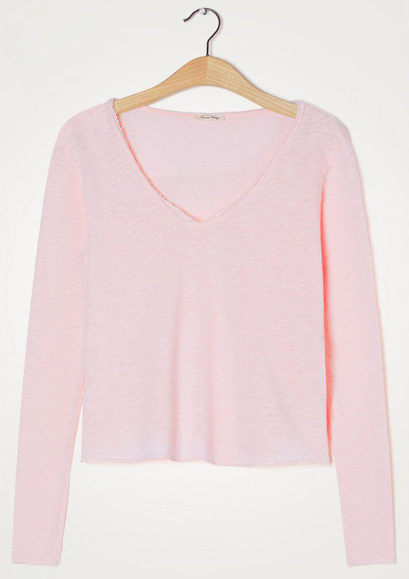 American Vintage Sonoma L/S V-Neck T-Shirt