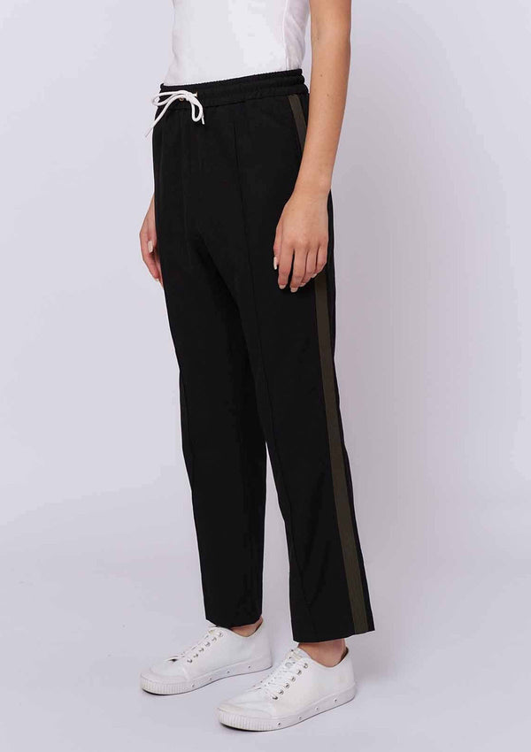 Alessandra Black Tie Pant
