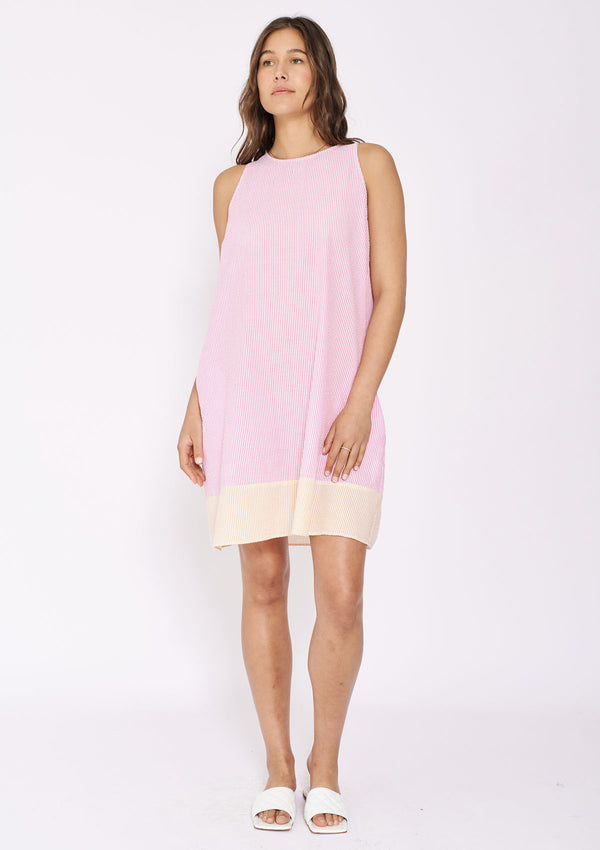 Alessandra Lenna Seersucker Dress