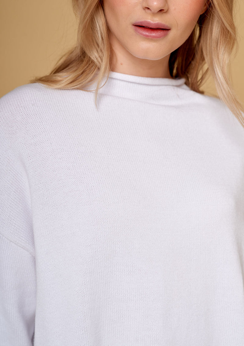 Alessandra Brianna Sweater - White