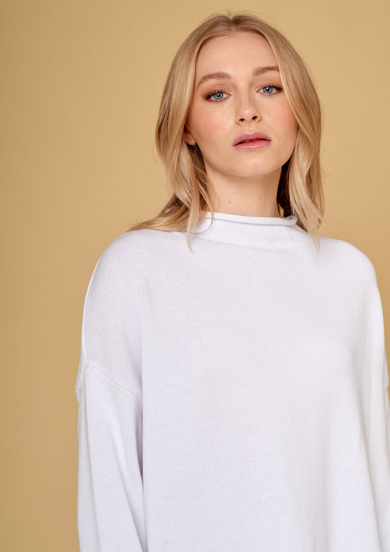 Alessandra Brianna Sweater - White