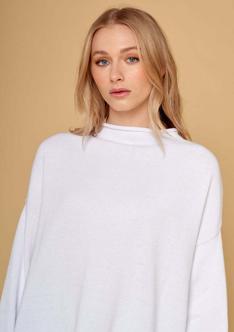 Alessandra Brianna Sweater - White