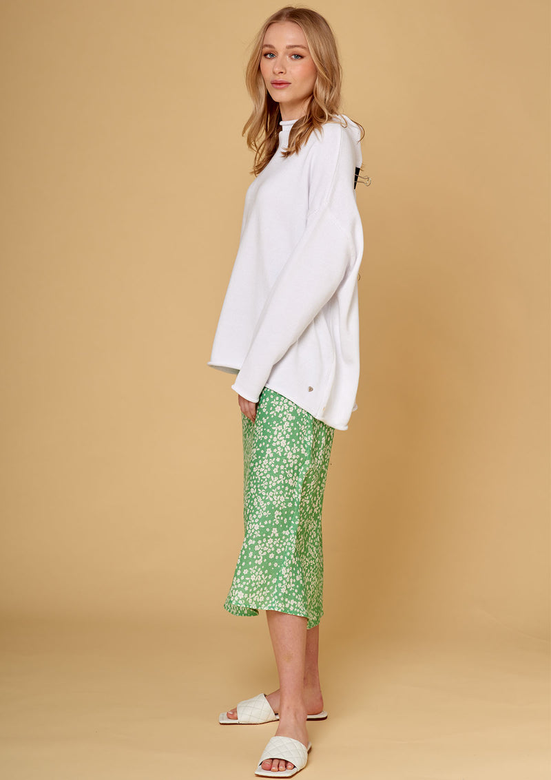 Alessandra Brianna Sweater - White