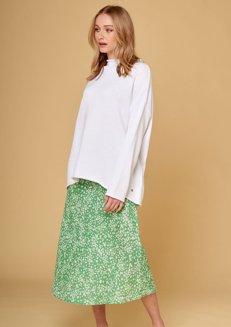 Alessandra Brianna Sweater - White
