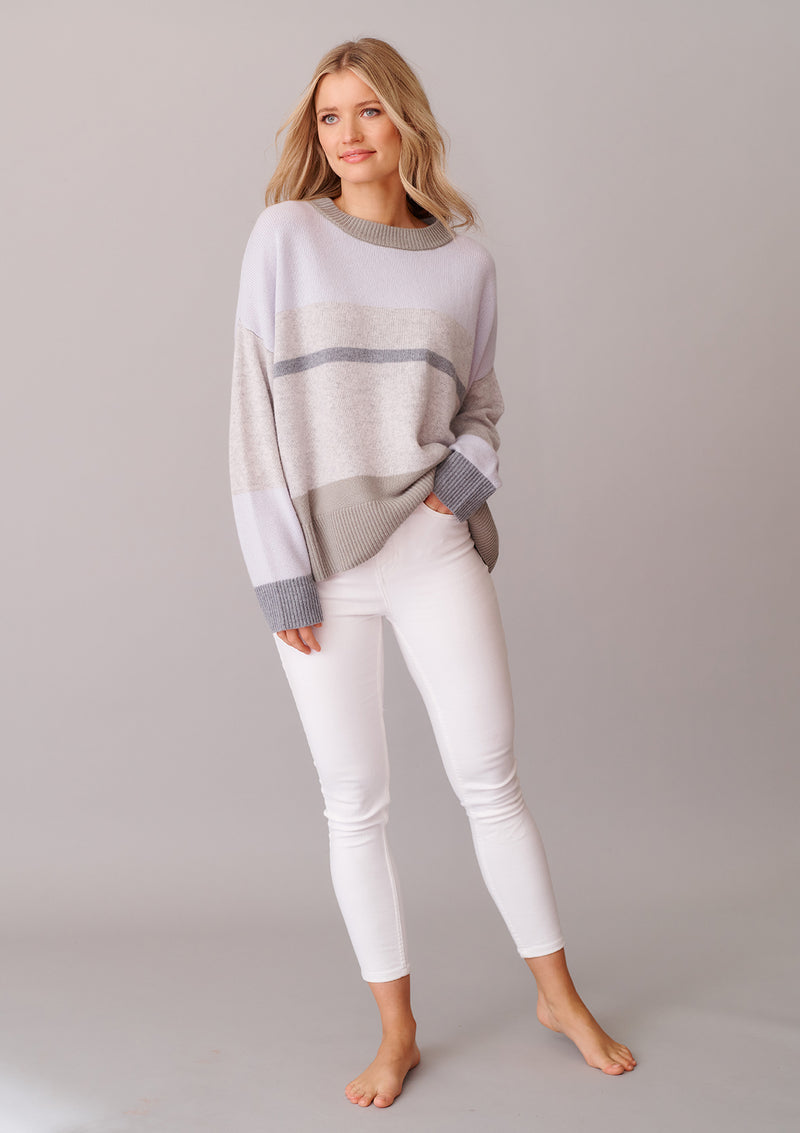 Alessandra Soleil Splice Sweater