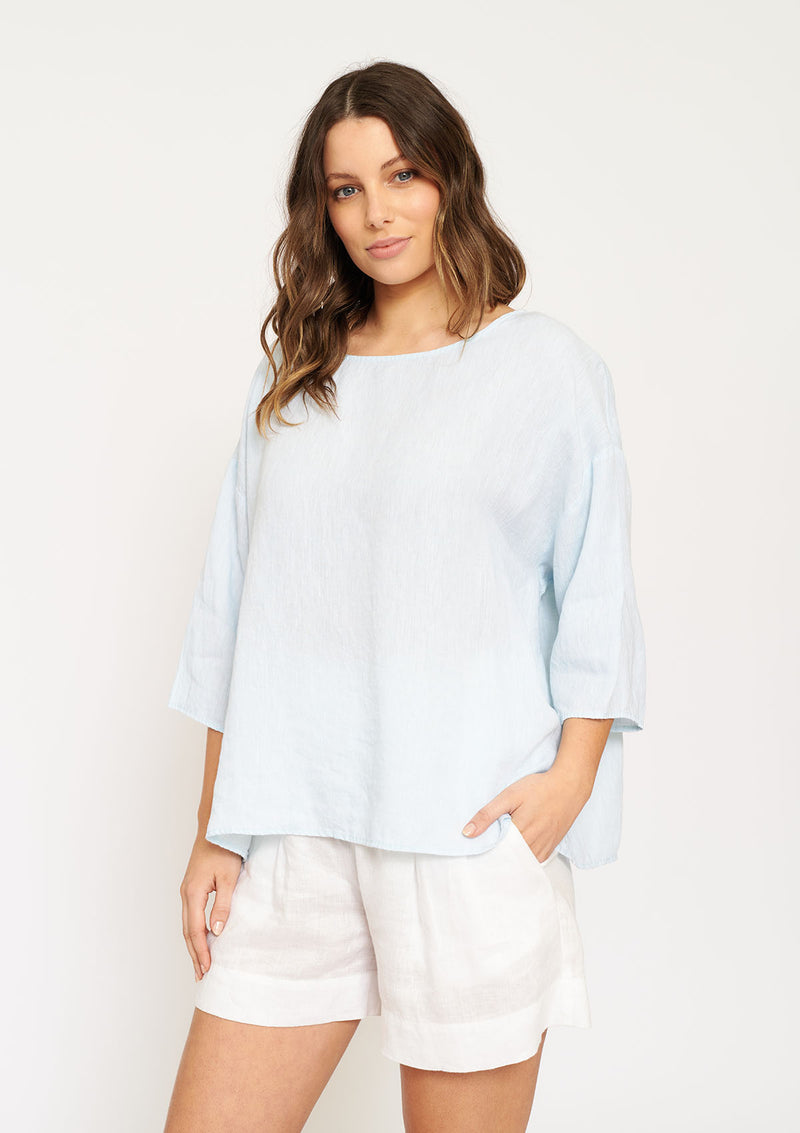 Alessandra Linen Windcheater