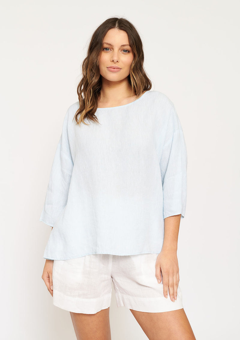 Alessandra Linen Windcheater