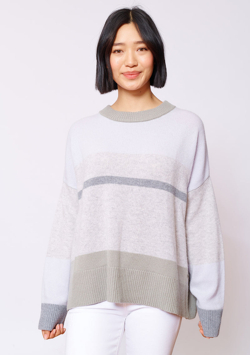 Alessandra Soleil Splice Sweater