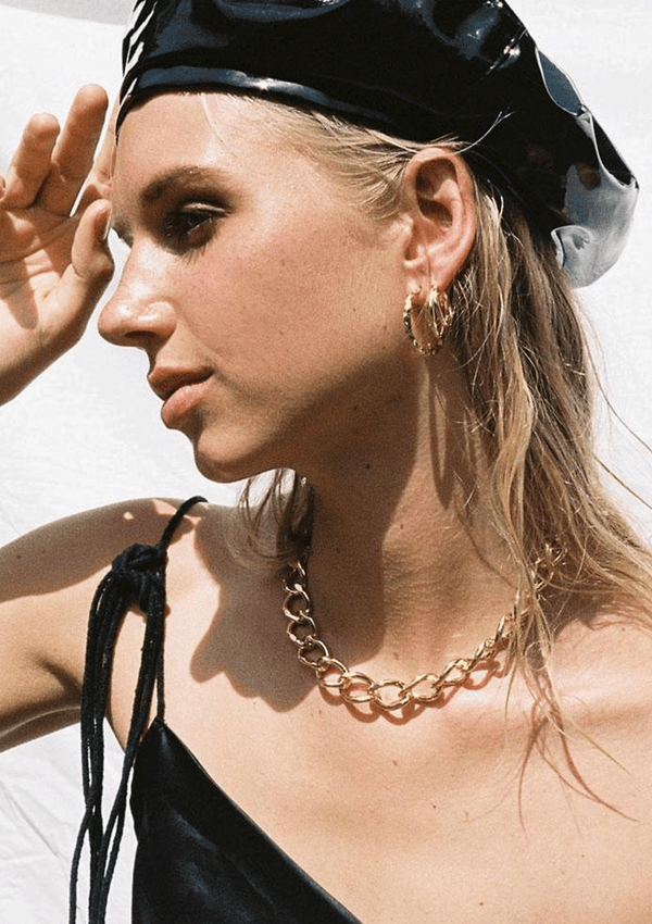 California Triple Hoop Earrings