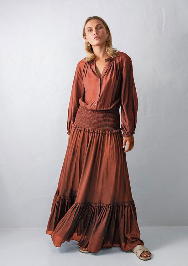 Bird & Knoll Clemence Maxi Dress