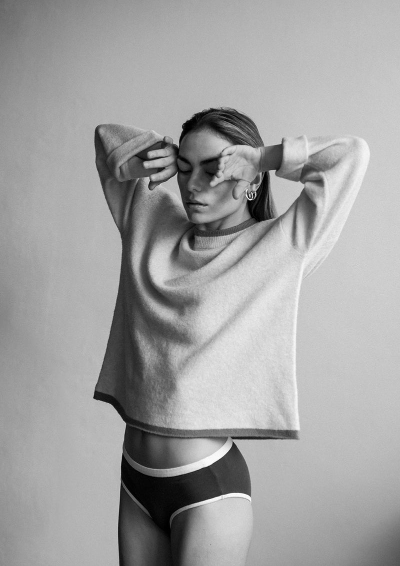 American Vintage Damsville Two Tone Jumper