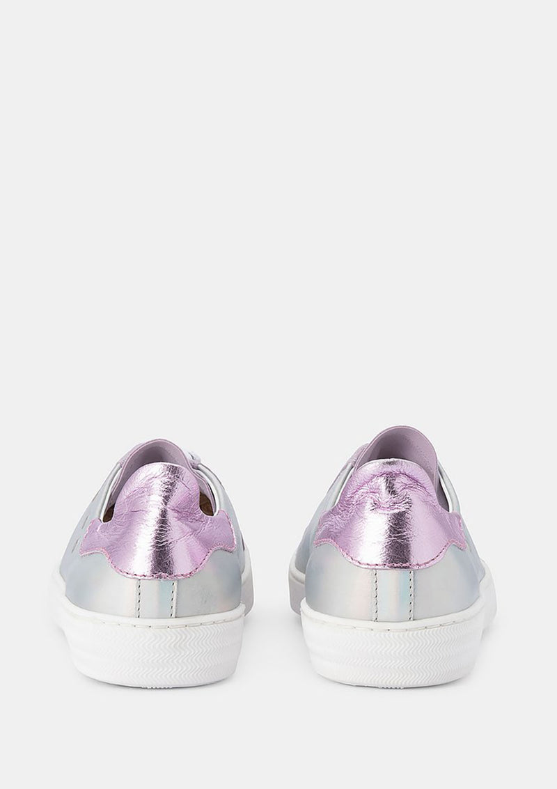 DOF Silver Iridescent Indiana Sneaker