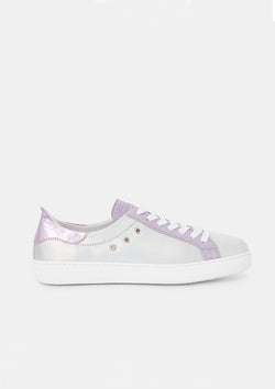 DOF Silver Iridescent Indiana Sneaker
