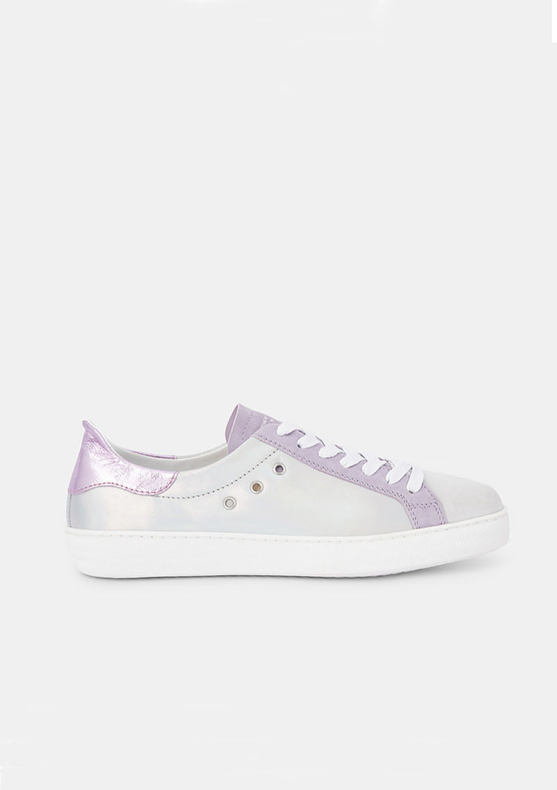DOF Silver Iridescent Indiana Sneaker