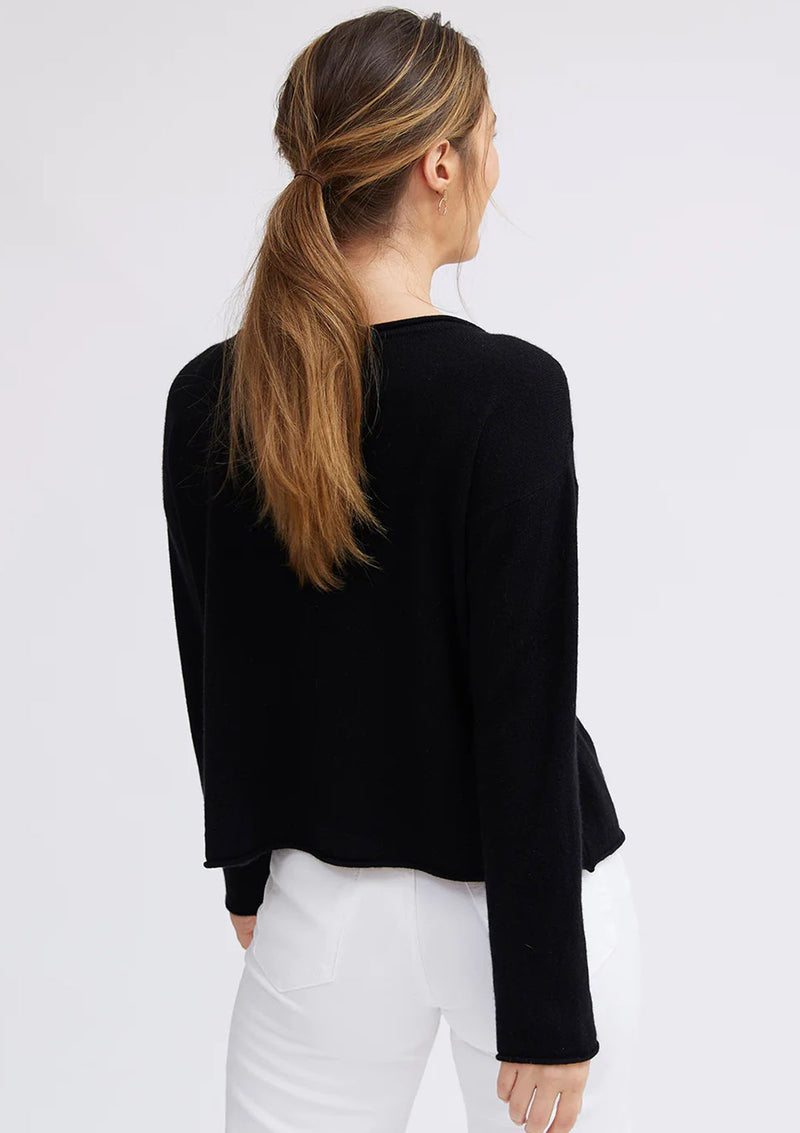 Mia Fratino Pure Reversible Button Cardigan