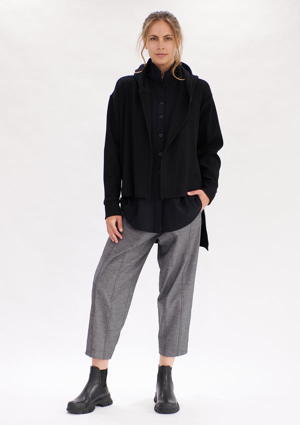 Mela Purdie Tube Rib Hooded Jacket