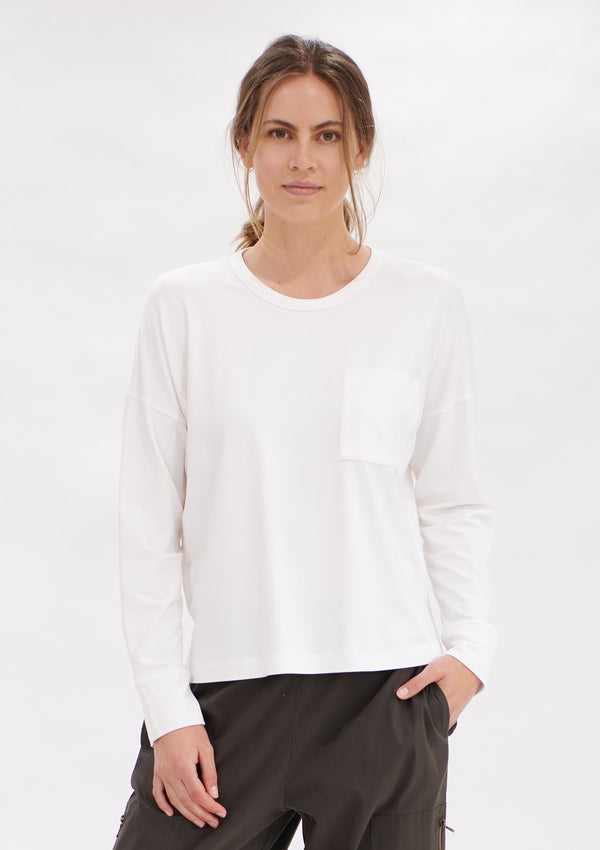 Mela Purdie Matte Jersey Pocket Sweater