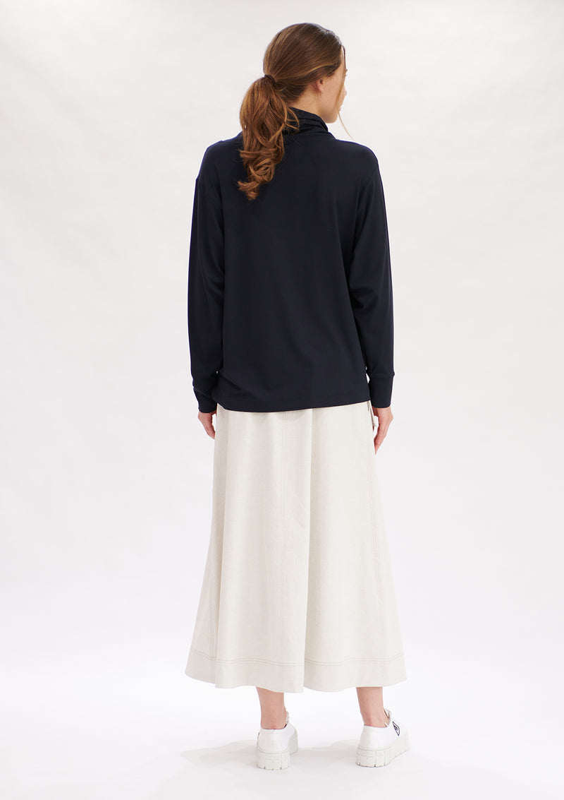 Mela Purdie Polished Canvas Duo Pocket Skirt