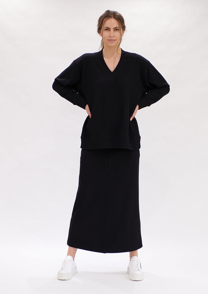 Mela Purdie Ridge Rib Arrow Skirt