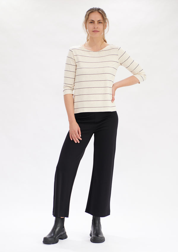 Mela Purdie Maxi Stripe Relaxed Boat Neck