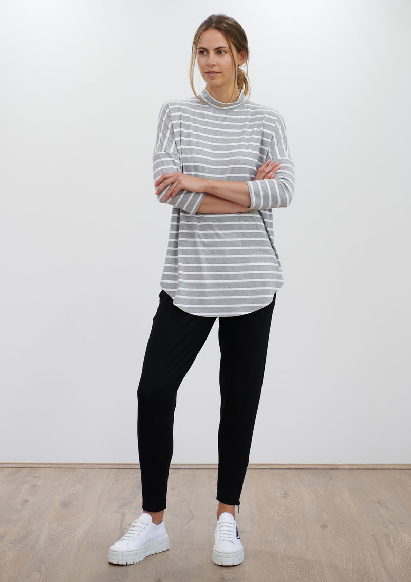 Mela Purdie Block Stripe Crew Neck Sweater