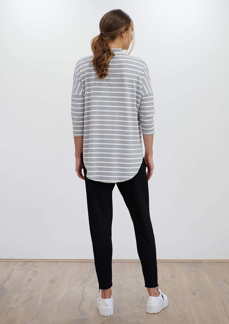 Mela Purdie Block Stripe Crew Neck Sweater