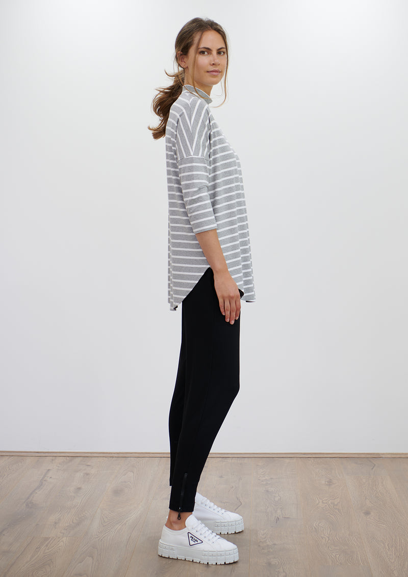 Mela Purdie Block Stripe Crew Neck Sweater